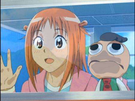 orangeotd's tweet image. the orange anime character of the day is rino rando from gokujo seitokai!