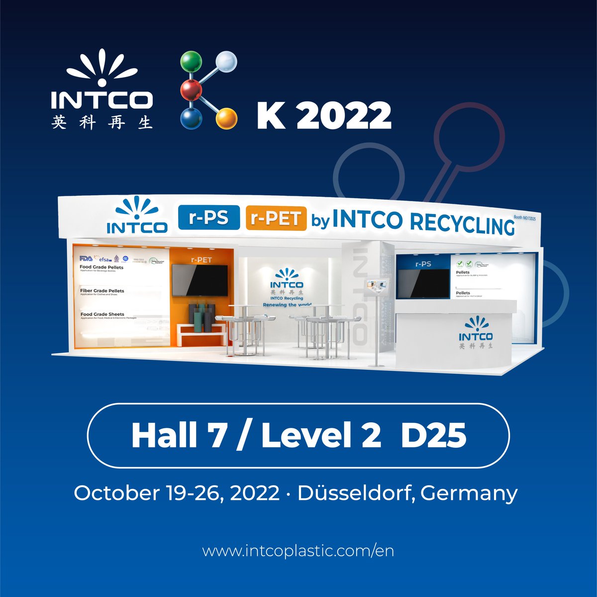 IntcoPlastics's tweet photo. @IntcoPlastic at #K2022 🇩🇪🇩🇪
⏱ Only 3 weeks left !
📋 Have you made all the preparations yet?
Don’t Forget to stop by the the booth while you’re there! 👇👇
🗓️ Oct.19-26, 2022
📍 Hall 7 / Level 2 D25
We can’t wait to see you!
#IntcoPlastic #K2022 #tradefair #Event https://t.co/MUNxtugibP