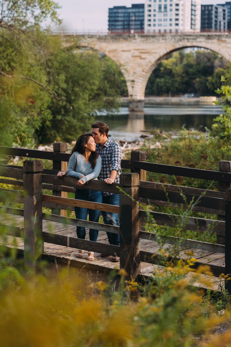 SharonYooKING5's tweet photo. Photo magic doesn’t just happen by chance…appreciating the superbly talented @cjdanek who captured hours and hours of staring into @PatrickMWMartin’s eyes 😍

PS You’ve never seen the stone arch bridge like this 🔥🔥 https://t.co/RI154ChOD0