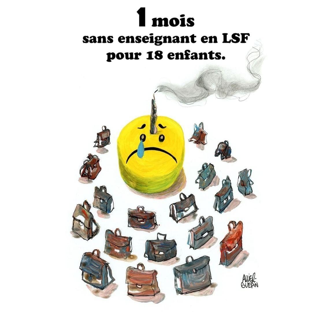 22ejour... Le dessin parle de lui meme..! L'éducation est l'arme la plus puissante qu'on puisse utiliser pour changer le monde » Nelson Mandela. Ce ne seront pas les enfants sourds qui seront les acteurs de la transformation de la société..la honte...!