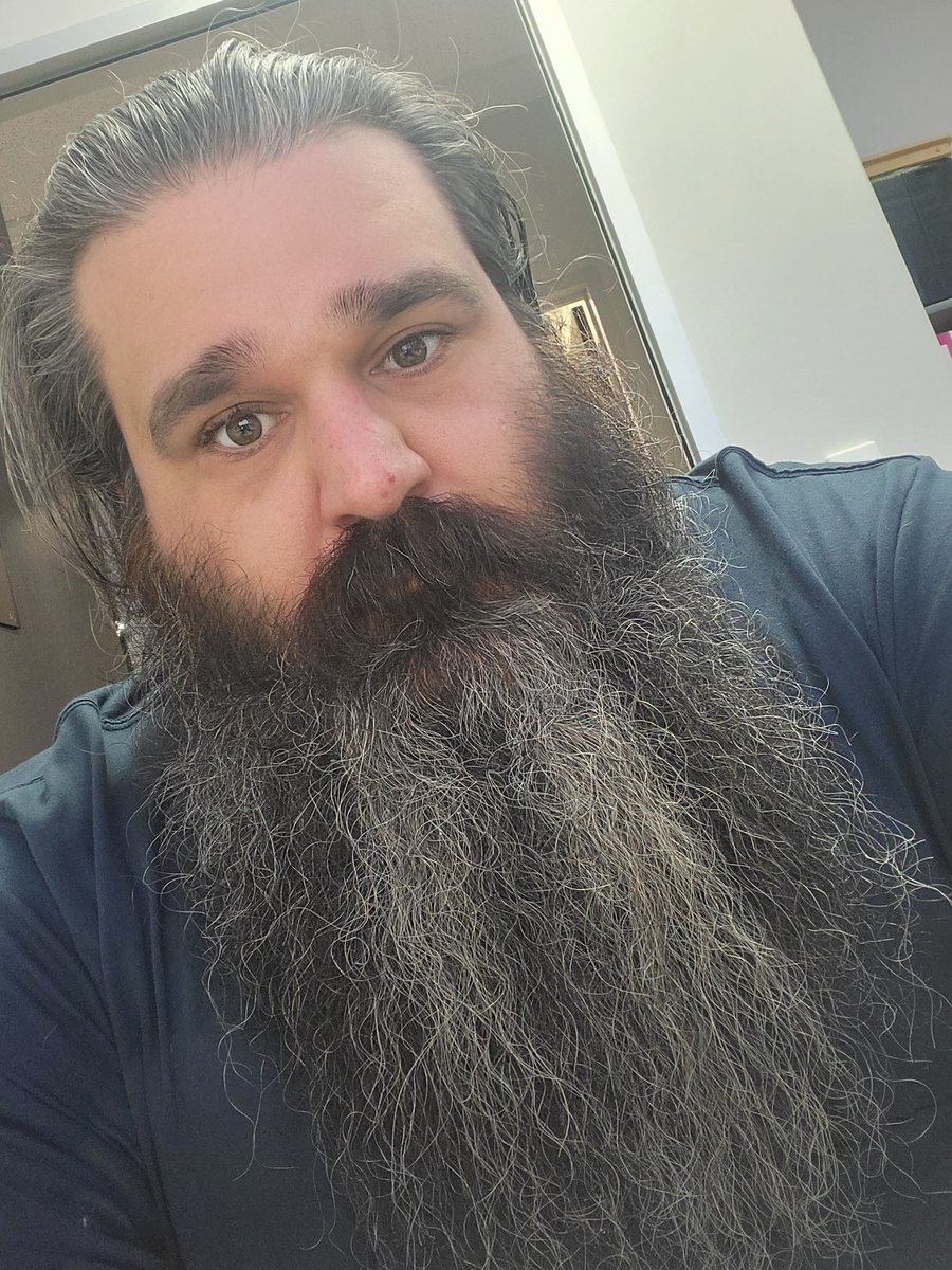 The Beard at work...