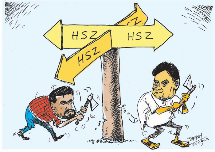 cartoonlka's tweet photo. . @theisland_lk cartoon by Jeffrey
#lka #SriLanka #SriLankaProtests #Aragalaya #HighSecurityZone https://t.co/gqRKjxrUku