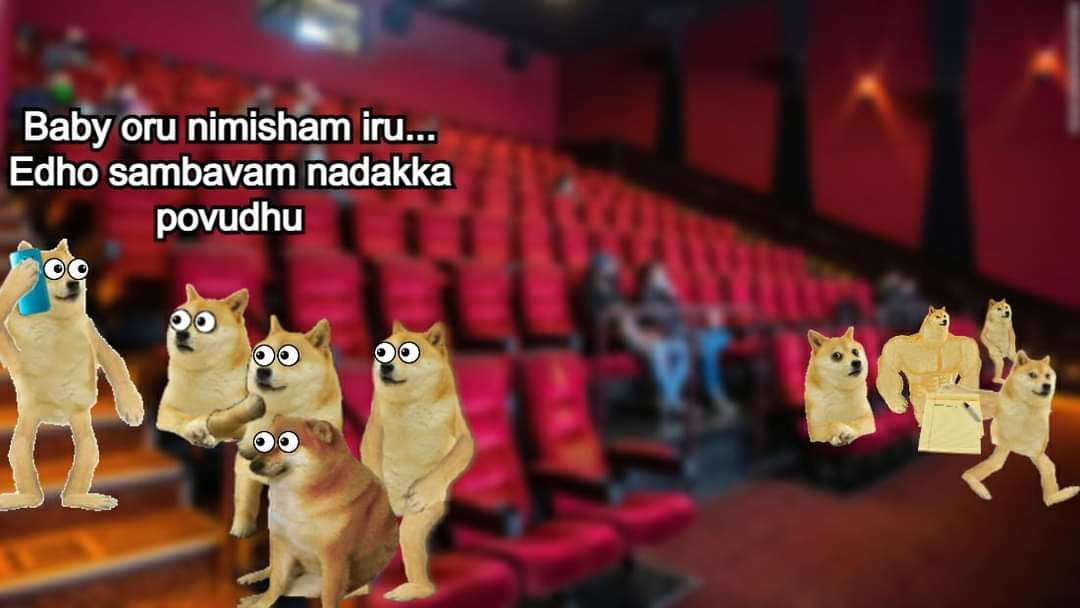 RameshSuriyaa__'s tweet photo. Mudinchiii... 

Watch Till End 😂😂

#PonniyinSelvan1 https://t.co/ngkMu3rzh4