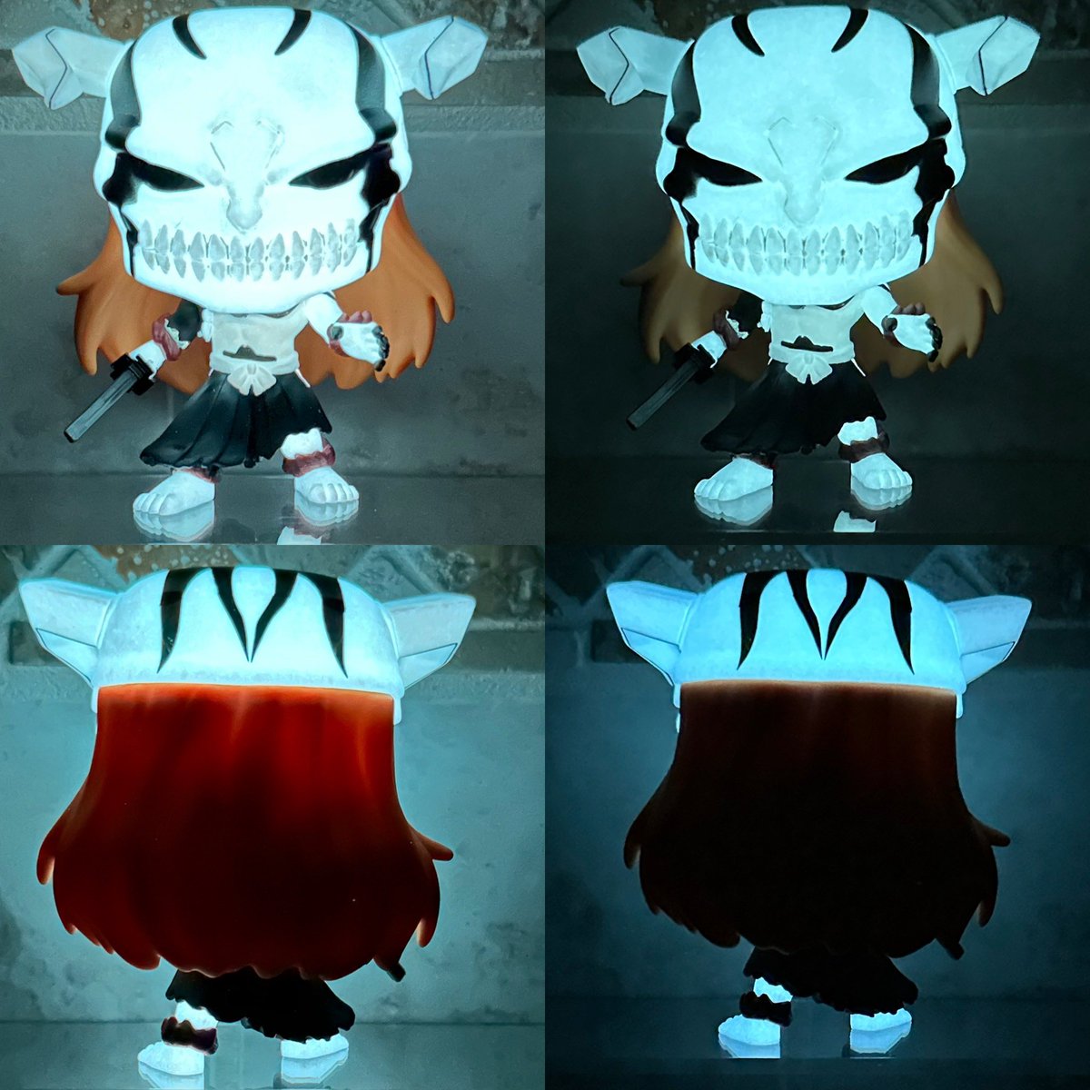 DisTrackers's tweet photo. Glow Check: Entertainment Earth exclusive Fully Hollowfied Ichigo Chase!
.
#Bleach #FullyHollowfiedIchigo #Ichigo #Funko #Collectibles #DisTrackers #iPhone14ProMax #Nightmode #Regularshot https://t.co/JpNme3izQP