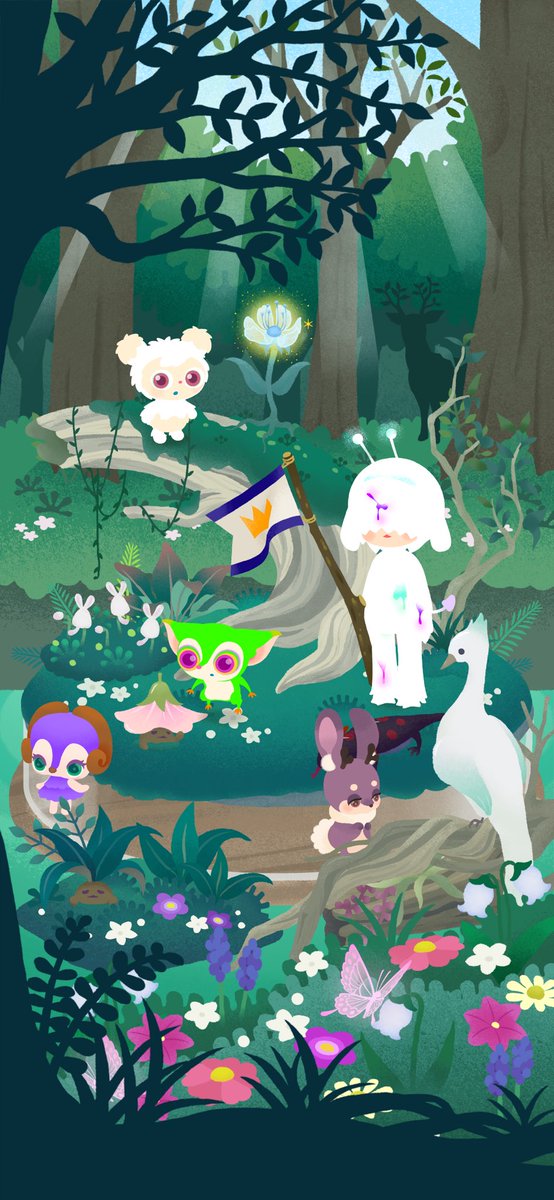 whiterecord_'s tweet photo. @MetaLivly Mysterious Forest Island with White Alien
#MetaLivly #1stMLVSharingData https://t.co/wE7SFgsHyB