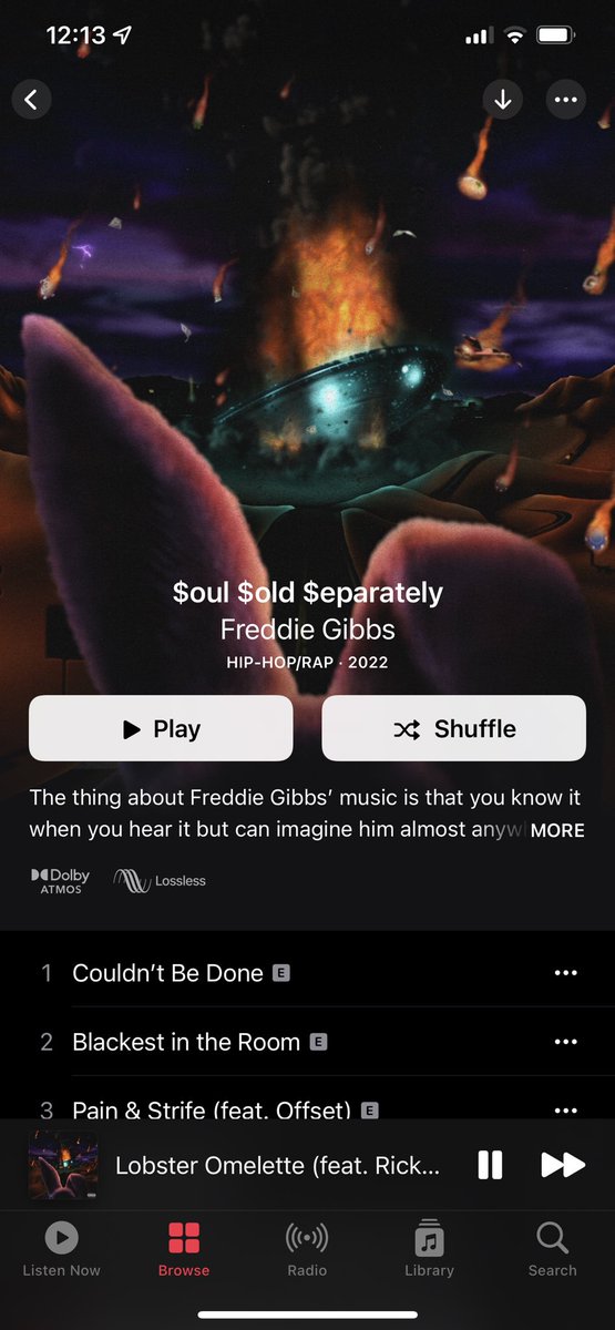 CashBurner86's tweet photo. @FreddieGibbs Congratulations 🐐🐐🔥🔥🔥 https://t.co/rSgBgNeJ6o