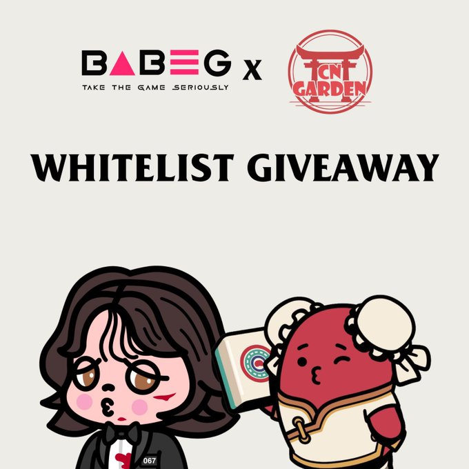 Azuki_China_GA's tweet photo. 🎁  AzukiCN Garden 🪴 Babegnft （Freemint)

Prizes:
🏆 10 (Guaranteed) WL from BabeG NFT

To Enter:
1⃣Follow 
@Babegnft
@Azuki_China_GA 
@AzukiCN_Garden
 
2⃣RT &amp; ❤️
3️⃣Tag 3 friends

#BabeG #AzukiCN #NFT #NFTGiveaway #NFTdrop #NFTCommunity #WLGiveaway #freemint https://t.co/xDfCrl4rXb