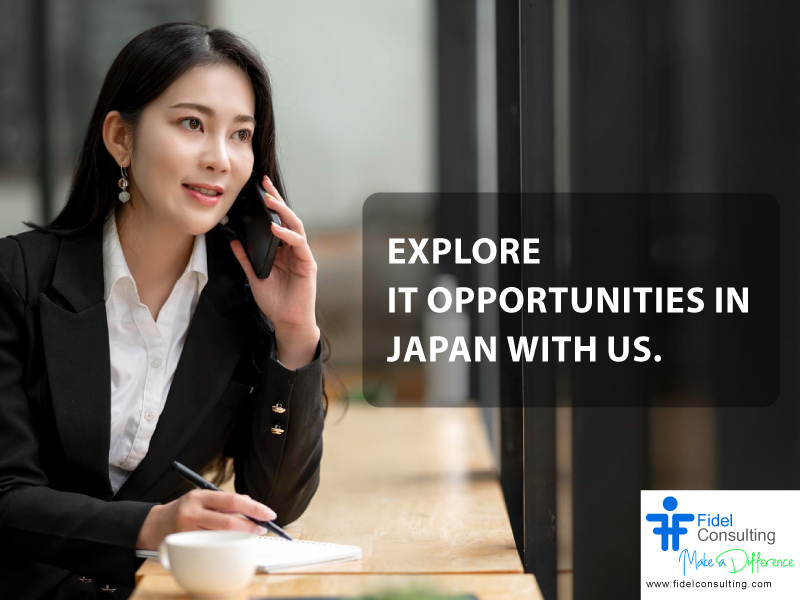 FidelConsulting's tweet photo. If you have #IT experience & #JapaneseLanguage skills, then connect with Fidel Consulting KK. We can assist you in finding the best matching #job and #company in #Japan.
Find attractive jobs & submit your resume here:
https://t.co/DIhlxJmkHM
#workjapan #jobsinjapan #ITcareer https://t.co/yeY4686iH6