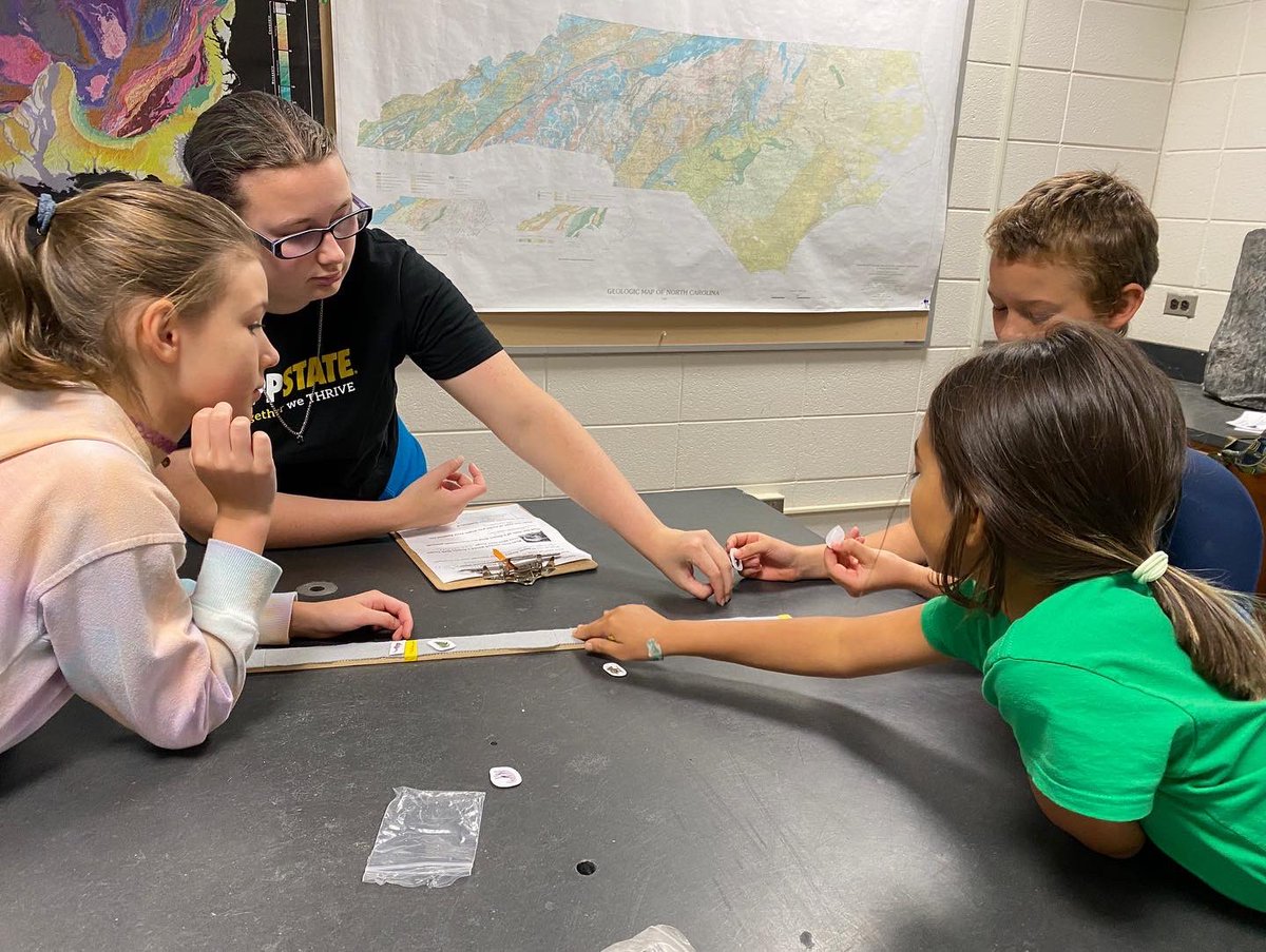 AppState Geo&Env Sci (@app_earth_sci) on Twitter photo We always make time for outreach. Today’s visitors were from Wildwood Agile Learning Community. Leela J, Rachel H and Lily V helped out. <a href="/AppStateCAS/">App State College of Arts and Sciences</a> We always make time for outreach. Today’s visitors were from Wildwood Agile Learning Community. Leela J, Rachel H and Lily V helped out. <a href="/AppStateCAS/">App State College of Arts and Sciences</a>