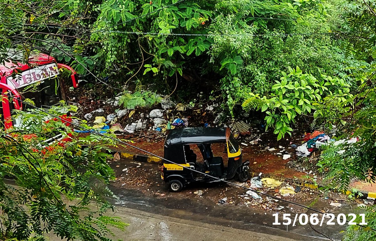 sumoric's tweet photo. A big pat on the back for Chembur MW MLA @mlamangesh &amp; team, @mybmcWardMW team, Pestom Sagar citizens forum @pscf_regd and Pestom Sagar citizens who worked together to address the chronic SW dumping issue in open plot opp Angelore society, Pestom Sagar road 4, Chembur west https://t.co/A7j9kNNmq4