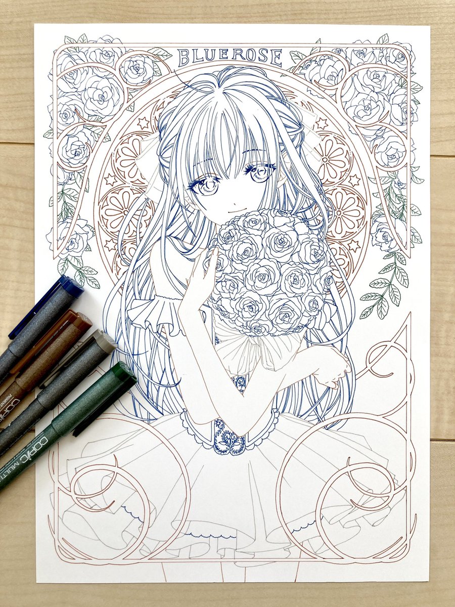 ミュシャ風 のイラスト マンガ作品 21 件 Twoucan