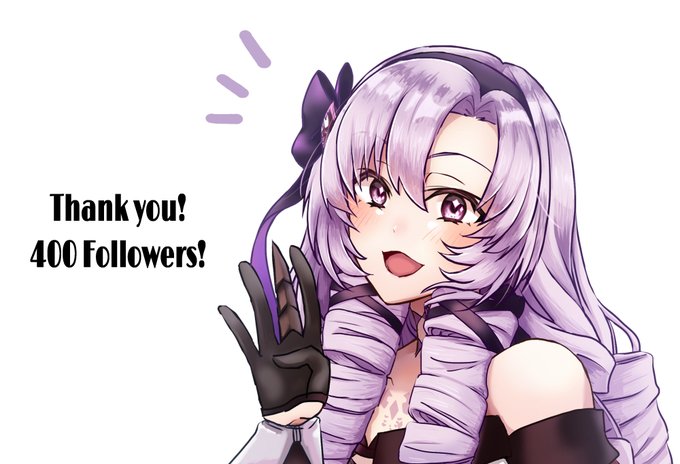 フォロワー400人ありがとうございます(画質クソだったのでやりなおしたけどもうわからん) 