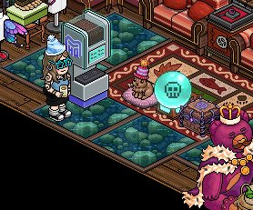 HbPurp10's tweet photo. @HabboNFT @CyberKongz @Metaverse_HQ @themetakey 💙 https://t.co/2rjuv3EHFT