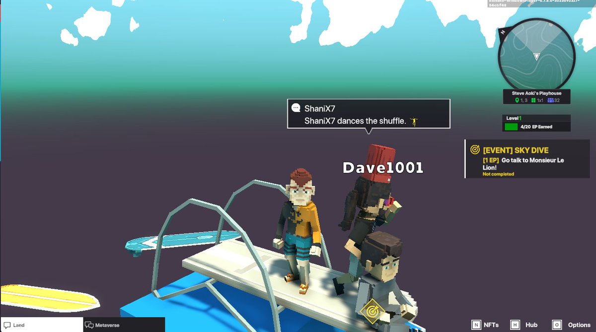 cadyyy771's tweet photo. @TheSandboxGame @steveaoki I just participated in the #SandboxAlphaS3Giveaway for a chance to win 500 SAND! Found the high diving board in @steveaoki's Playhouse, check out my screenshot below!
👇

wow have fun https://t.co/BHcAEvd4Pq