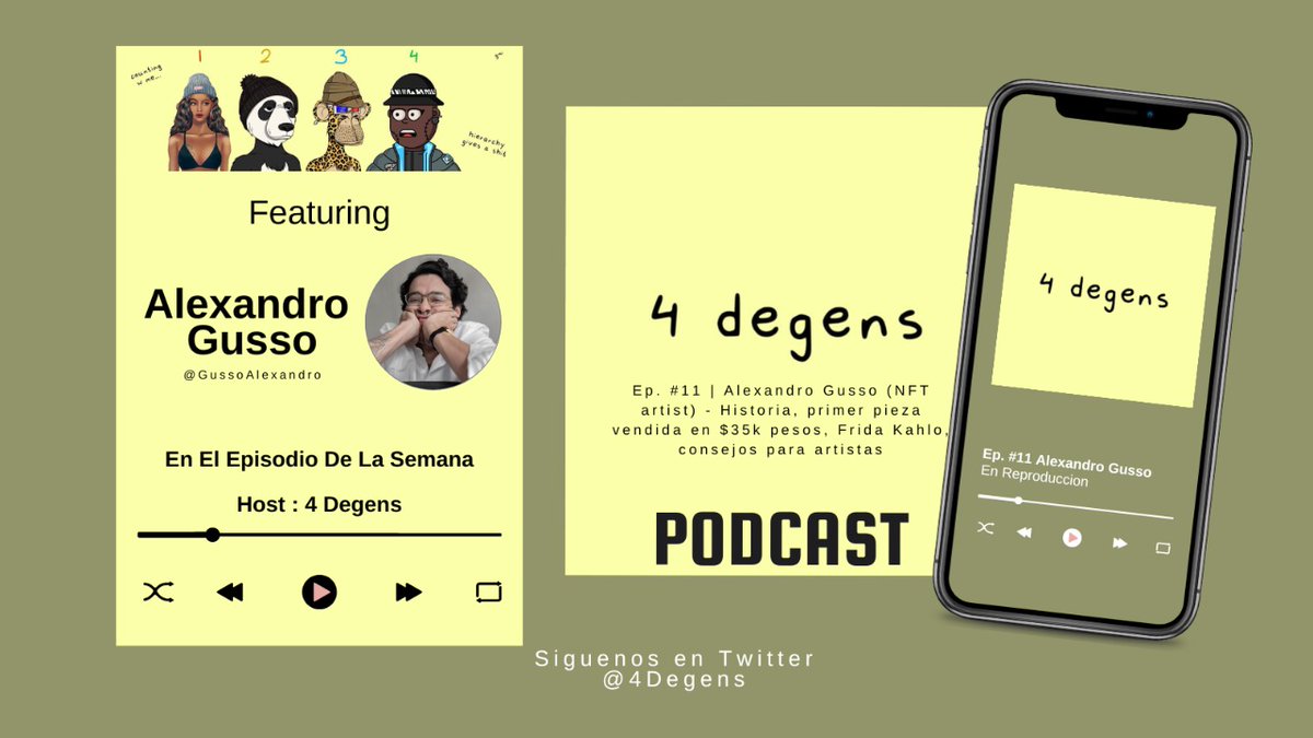 4degens: Spotify • YouTube tweet media