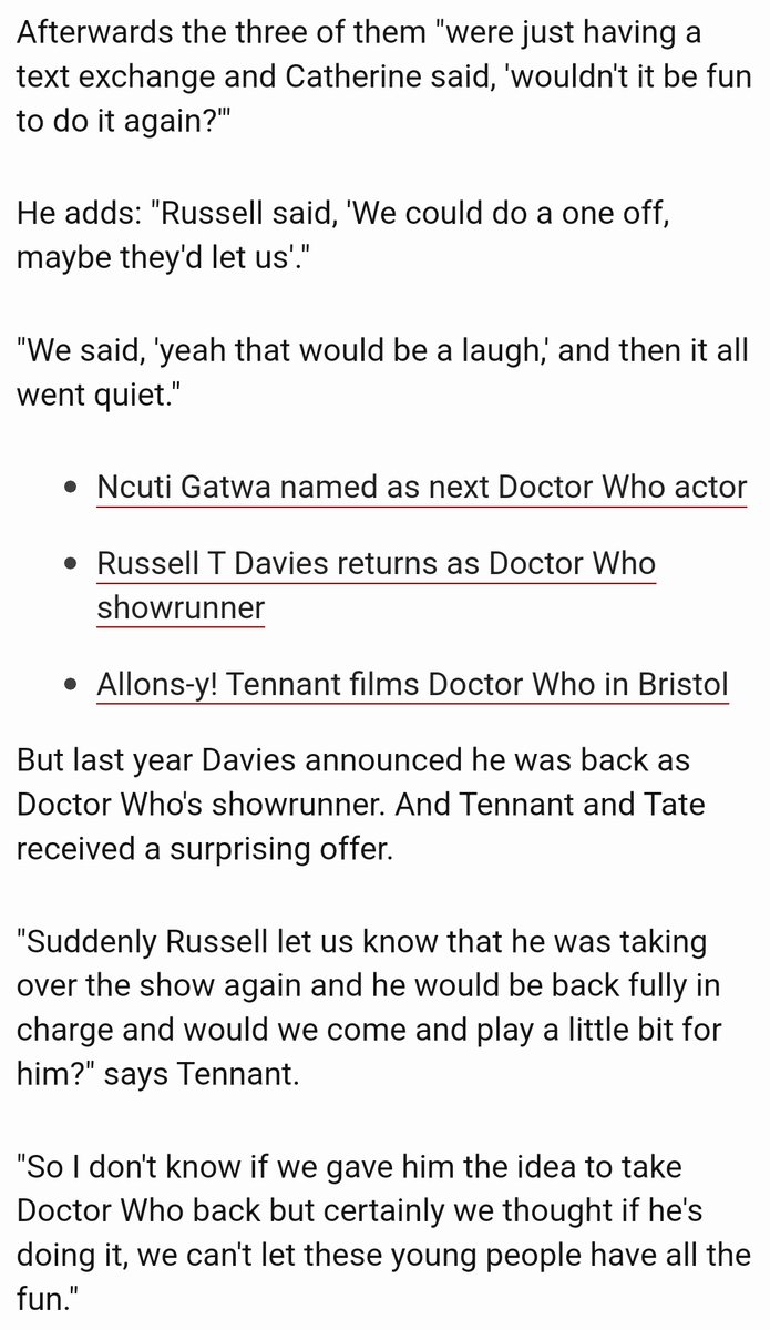 NerdWoman_'s tweet photo. All say "Thank you, @Emily_Rosina"!
❤️❤️❤️❤️❤️❤️❤️❤️❤️❤️
I was thankful before because of your lockdown tweetalongs but now 🥲🥲🥲
Thank you, you've made it happen!
https://t.co/fbTOr50Cu5
#DoctorWho #TennantAndTateReunion
#CatherineTate #DavidTennant #EmilyCook https://t.co/NODk79ful4