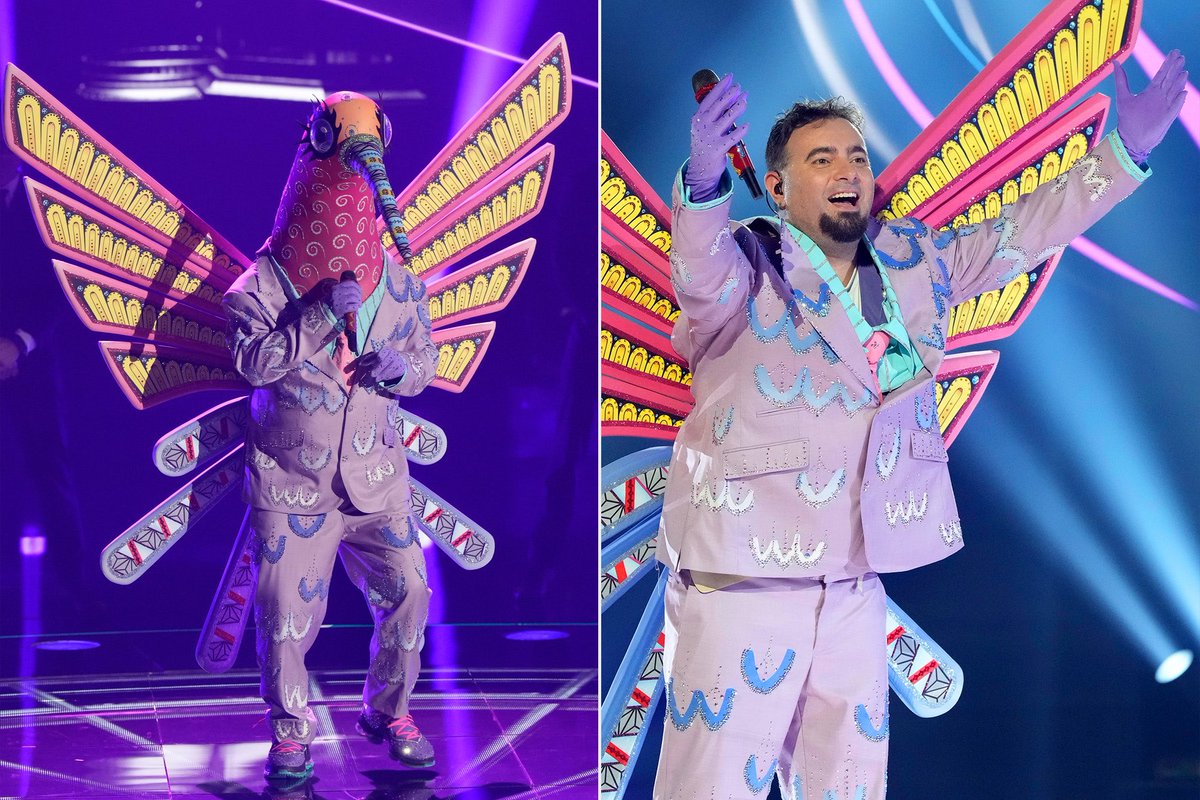 MoustafaHadary's tweet photo. Y’all are wack sending home an NSYNC member Chris Kirkpatrick was #HummingbirdMask but I mean with one advancing it had to be Harp she’s going to Win!!!! #TheMaskedSinger https://t.co/skctAVLu4L