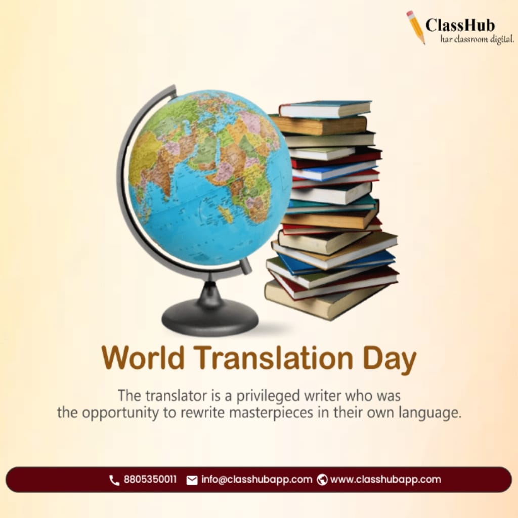 ClassHub_App's tweet image. Translators are the shadow heroes of literature, the often forgotten instruments that make it possible for different cultures to talk to one another, who have enabled us to understand that we all, from every part of the world, live in one world.
#ClassHub #ClassManagementSoftware