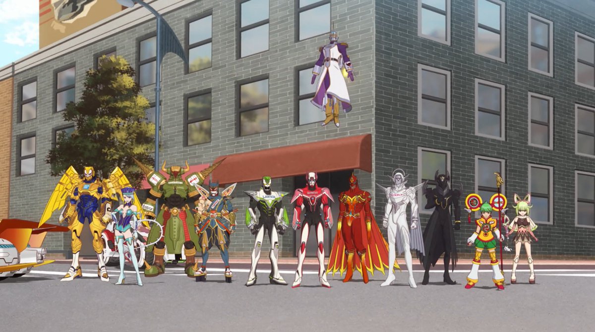 NetflixAnime's tweet photo. with the number of superheroes increasing around the world, how will these two veterans fare!? 🐯🐰

TIGER &amp; BUNNY 2 episodes 14-25 starts streaming from Friday, October 7, only on Netflix.

watch here: https://t.co/6m5QNd6KQz https://t.co/pQyErQ6Vqc