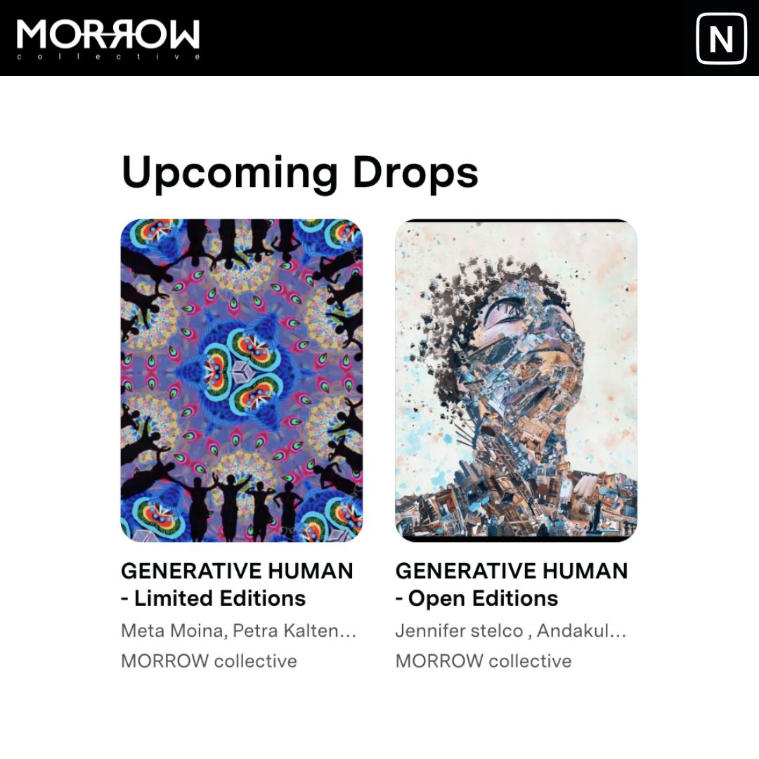 - GENERATIVE HUMAN NFT DROP -

niftygateway.com/publishers/MOR…

<a href="/niftygateway/">Nifty Gateway Studio</a> 

#NFTdrop #generativehuman