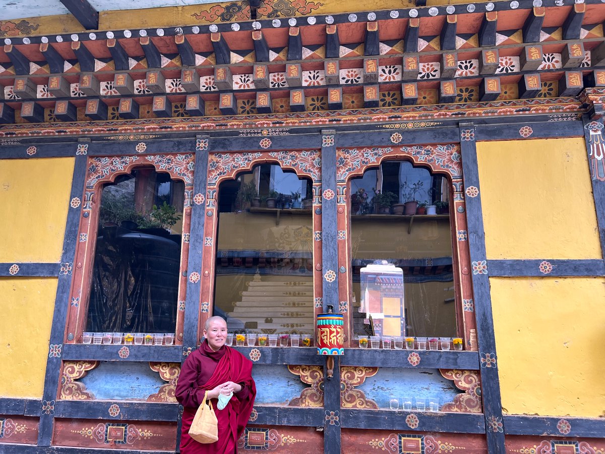 Part of my conservation work since 1970 is visiting nunneries and monasteries. This week, in Bhutan for the <a href="/cbs_gnh/">Centre for Bhutan & GNH Studies</a> International Vajrayana Conference #vajraconbhutan #buddhism 
treasuresresource.com