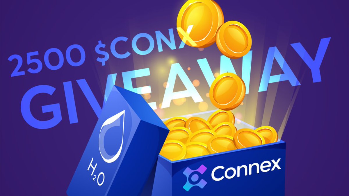 🎁 COMMEMORATIVE GIVEAWAY 🎁

📍2,500 $CONX #GIVEVAWAY TO $H20 DAO COMMUNITY!

🔈We are glad that <a href="/ConnexSocial/">Connex</a> is our 6th airdrop partner  of the #H2ODAO, they are sponsoring us with 2,500 #CONX tokens

🔗gleam.io/l2daM/connex-2…

Keep your eyes to grab rewards. Hurry up!