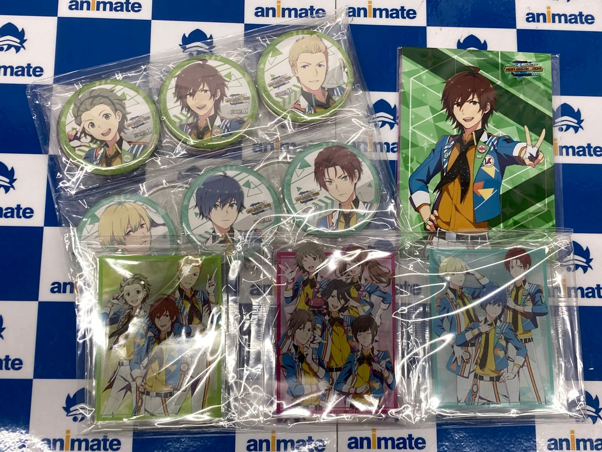 animatenagoya's tweet photo. 【映像情報】
9/28発売
『THE IDOLM@STER SideM 6thLIVE TOUR ~NEXT DESTIN@TION!~ Side TOKYO LIVE Blu-ray』
発売中!✨
初回⽣産限定版のアニメイト特典🎁
🔹アクリルスタンド3個セット
🔹缶バッジ11個セット
🔹ブロマイド11枚セット
#SideM #SideM6th #idolmaster https://t.co/7d4CvQyTHG