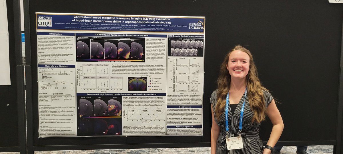 Sydney Baker did a great job today kicking off the presentations/posters for @UCDavisCMGI at @WMISWMIC. We'll have two more posters and two oral presentations tomorrow. Check us out! #WMIC2022 @DrAJChaudhari @juliesut8