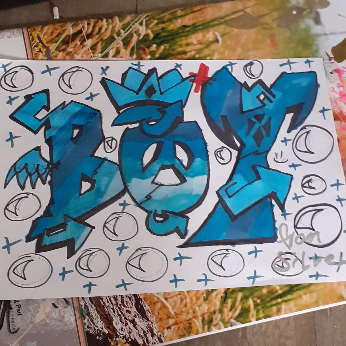 Random_Beings's tweet photo. #graffitiart #graffiti #streetart #art 
Sketched and colored since yesterday and today finished, :] https://t.co/Ge1hoat1r8