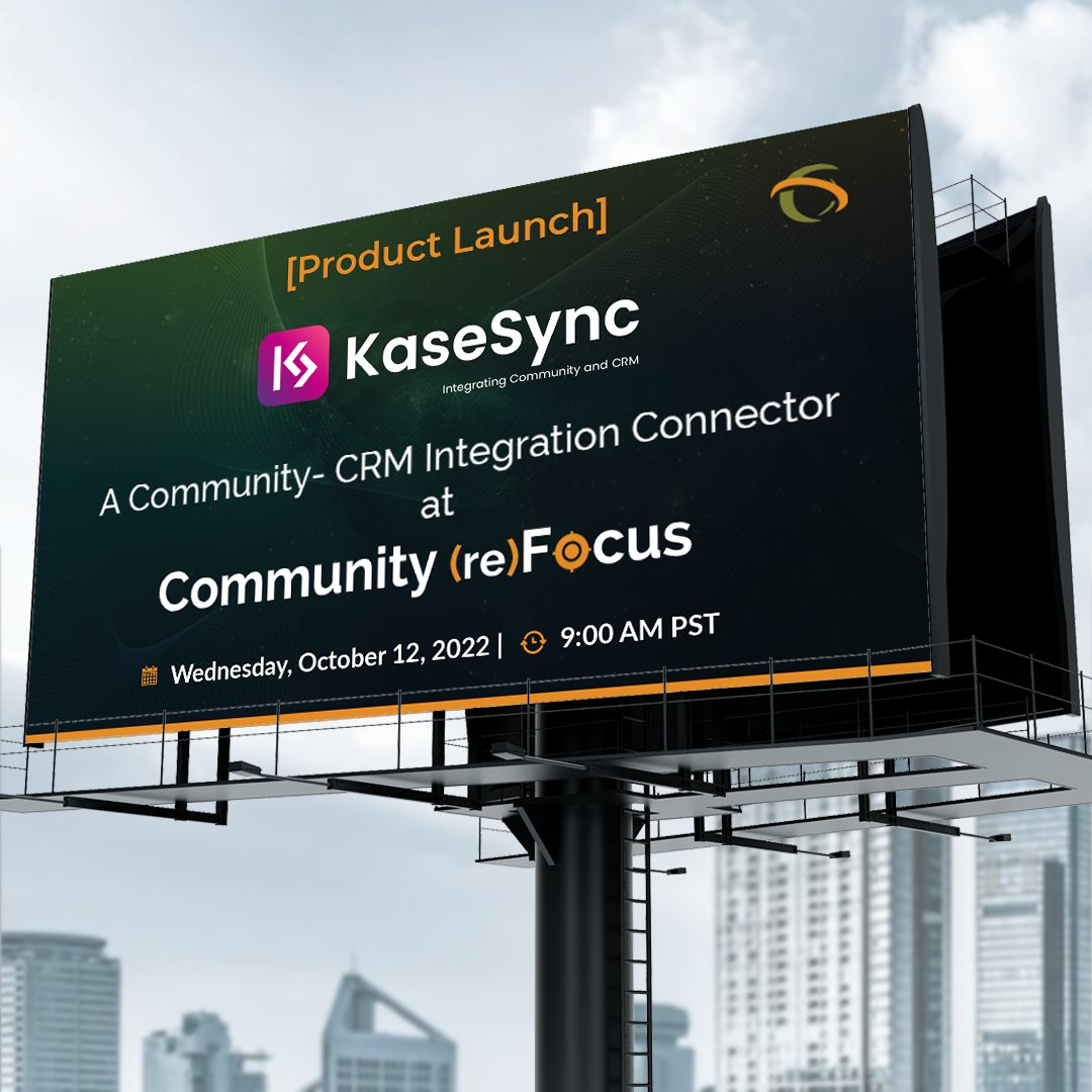 Grazitti's tweet photo. Gear up to take your community game a level up as we launch our newest product KaseSync at Community (re)Focus, 2022. You donโt want to miss this. Register now!
๐https://t.co/HTLm9oMP4k๐
#integration #kasesync #connector #customersupport #crmsalesforce #grazitti https://t.co/fZsIeHe65B