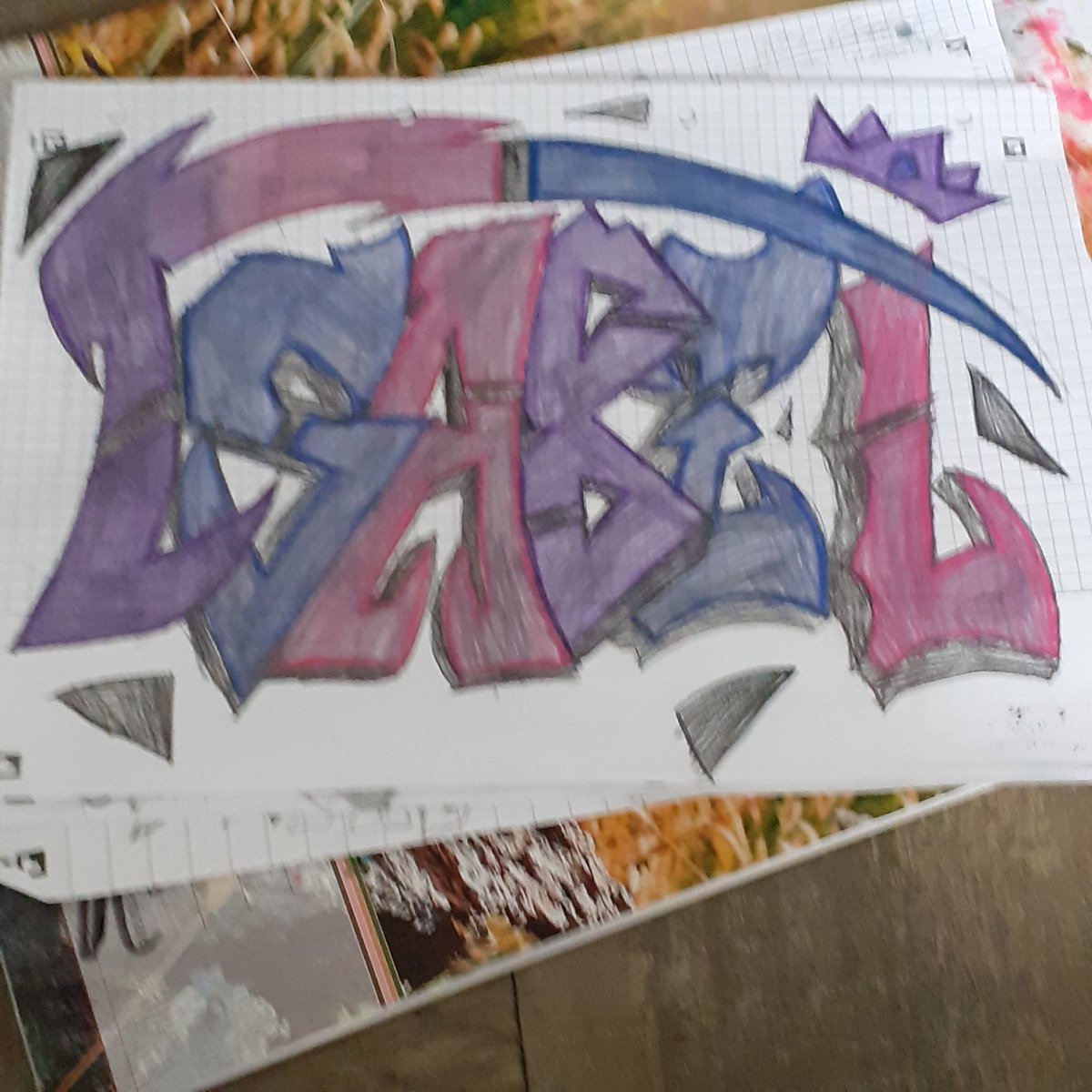 Random_Beings's tweet photo. #graffitiart #graffiti #streetart #art 
Sketched and colored since yesterday and today finished, :] https://t.co/Ge1hoat1r8