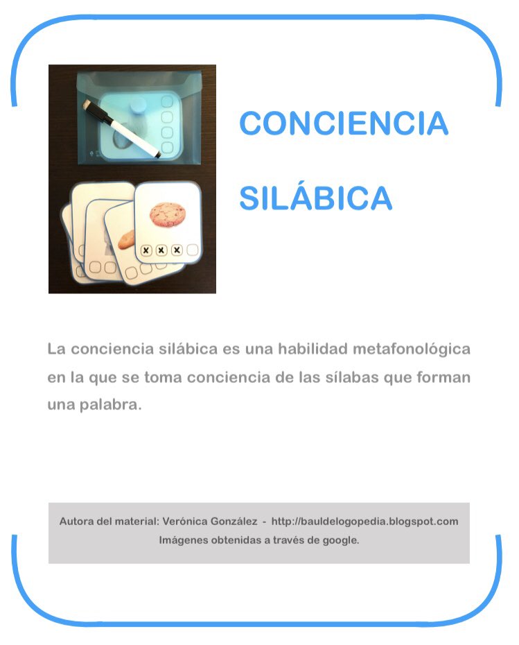 BauldeLogopedia's tweet photo. Conciencia Silábica https://t.co/S4JjYvZ1n2 #fonología #logopedia #baúldelogopedia https://t.co/EKGTUzSZk5