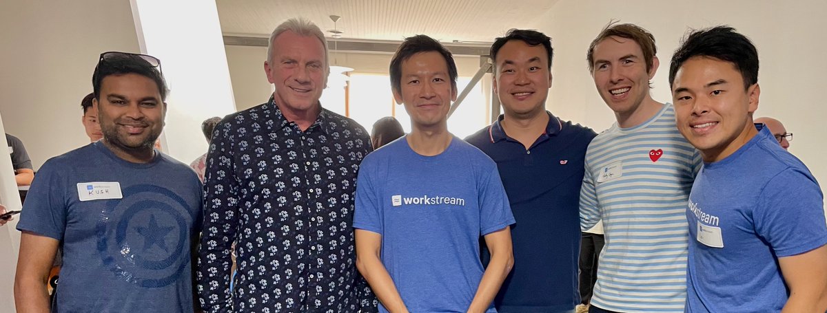 ChristopherFong's tweet photo. Congrats @mynameisdesmond, Lei Xu @Google 2012-15 & Max Wang on announcing @workstream_us's Series B extension of $60M to $108M raised! It's incredible to see you add @hanstung @GGVCapital to this round.
#xoogler #google #alumni #googlealumni #startups https://t.co/QF7hsNMYi5