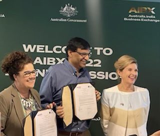 STodd_Griffith's tweet photo. Delighted to partner with @upGrad_INSOFE in building pathways for students in AI and Data Sciences. Great way to end #AIBX. @Griffith_Intl @atlasskilltech @upGrad_edu https://t.co/CHtYyMrNcG