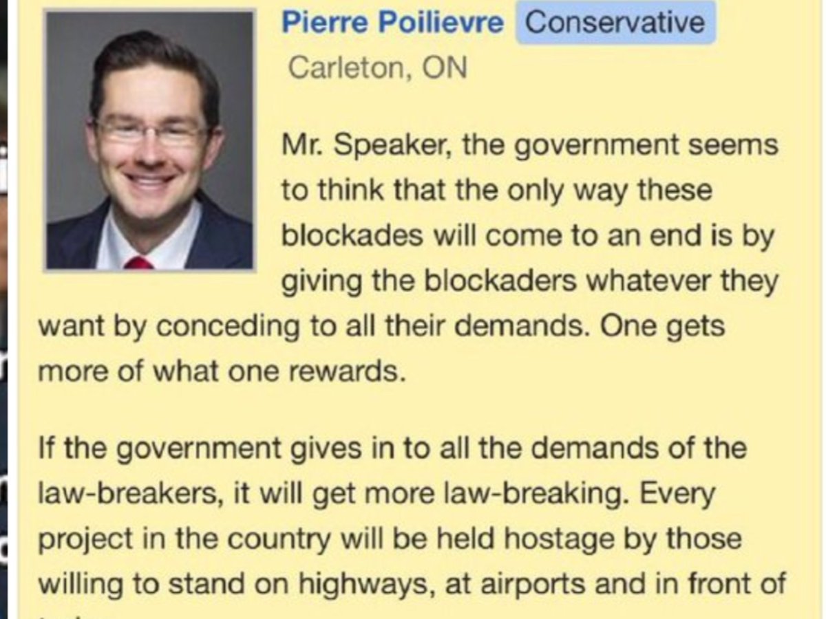 QuinnJKChase's tweet photo. @PierrePoilievre @Jamie_Schmale We all know what you said about First Nations people BEFORE you started pandering for their votes. You don’t fool us one iota.
#ValueOfHardWork https://t.co/DRc6jdrr32