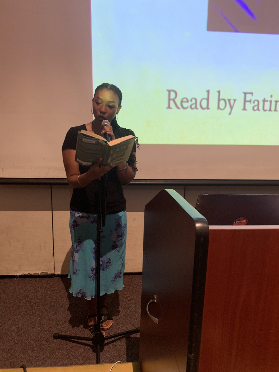Escritora_Litzy's tweet photo. “When injustice becomes Law, resistance becomes duty” - Thomas Jefferson.

Beautiful and moving presentation by @professorblakey and educator Karimah Tennyson-Marsh. https://t.co/VsWCFhGdIM