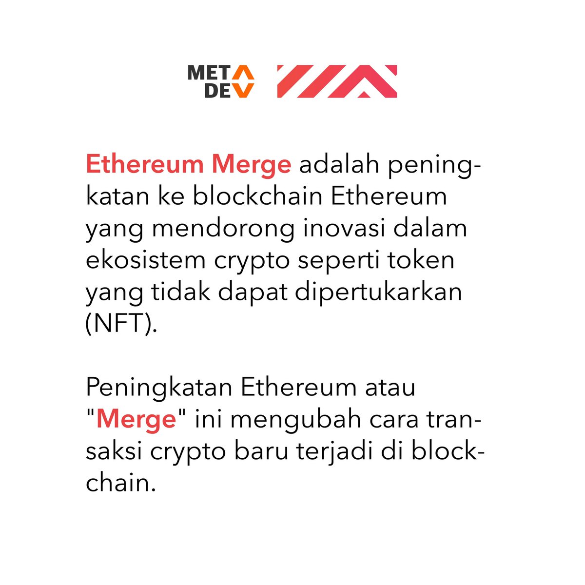 Metadev Indonesia Web3 Community tweet media