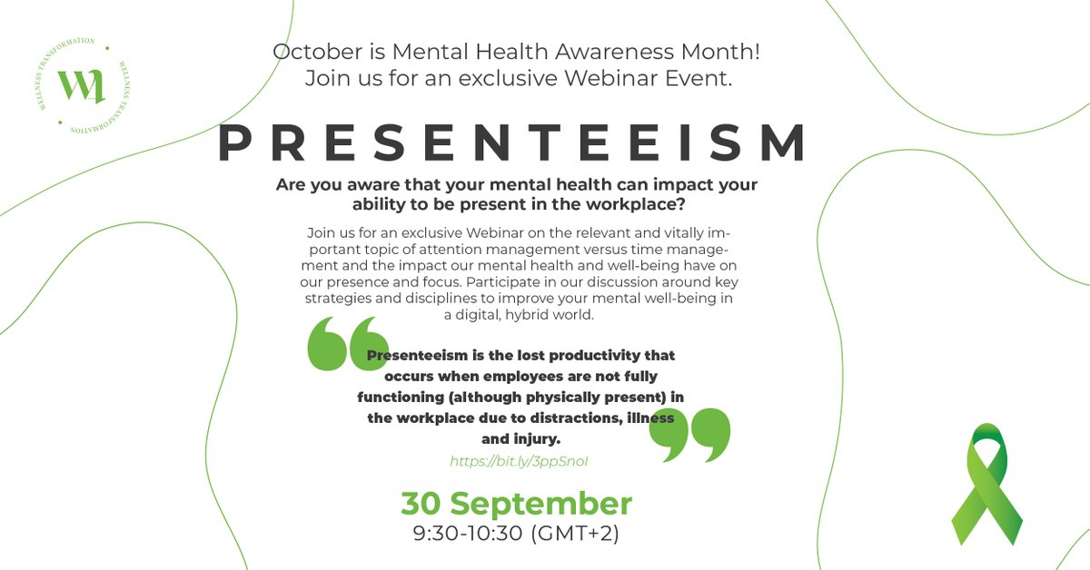 MarCarroll's tweet photo. Are you joining us?

We cannot wait to go live at 09:30 am, addressing the pertinent topic of attention management versus time management and the impact on our mental well-being. 

There is still time to join the conversation…

REGISTRATION NOW! https://t.co/3LW5RTUzFR https://t.co/EF054y7rR4