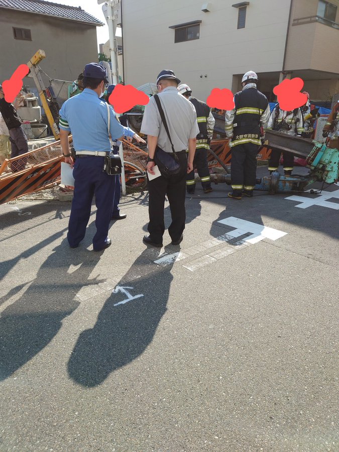 大阪市西淀川区柏里のマンション工事現場で重機が倒れて高齢女性怪我 日本全国自由に旅する 夢のレンタカー回送ドライバー生活