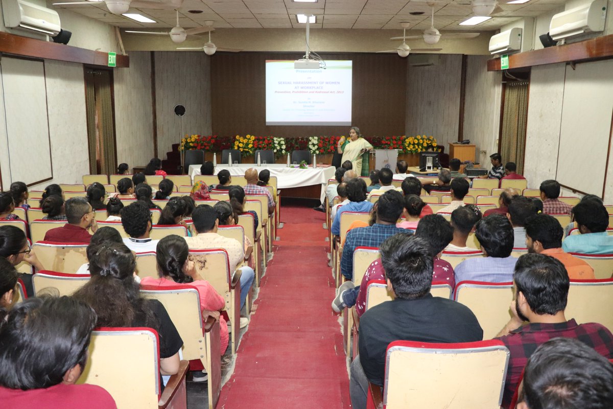 CSIRCSMCRI1's tweet photo. CSIR-CSMCRI has organized the workshop on "Awareness Generation on Sexual Harassment of Women at Workplace (Prevention, Prohibition &amp; Redressal) Act 2013" on 29.09.2022 addressed by Dr. Sunita H Khurana, Director, Centre for Training, Research &amp; Advocacy, New Delhi. @CSIR_IND https://t.co/IN2F5W5TrR