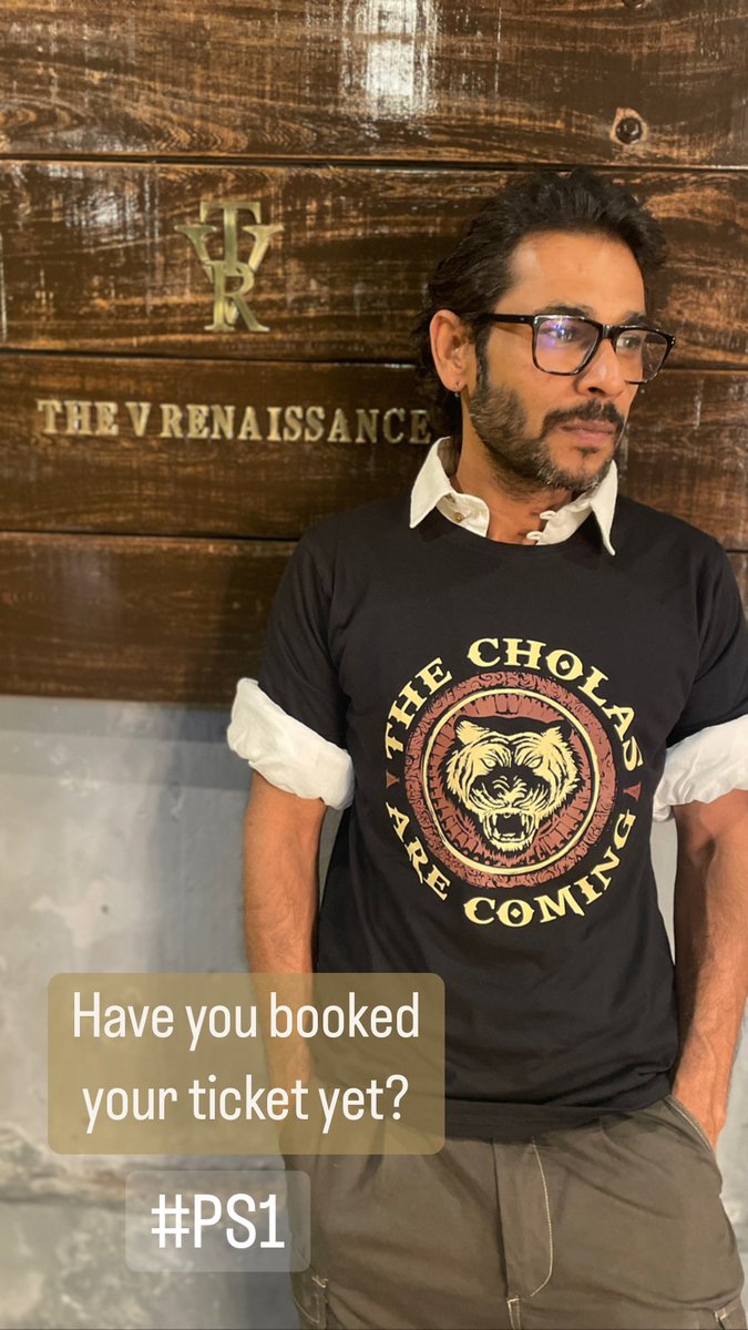 TheVRenaissance's tweet photo. The Cholas are here! We are beyond humbled to be a part of Maniratnam’s magnum opus PS1. Please do go to the theatres to watch this spectacle 🙏🏻 

#PonniyinSelvanFDFS #PS1 #ArmoursByTVR #Manirathnam #PonniyinSelvan #vipulamar #harsheenkarora #studiotvr https://t.co/2LoStjsQNN