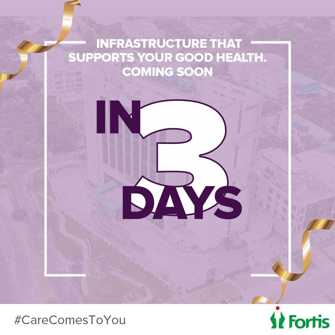 fortis_hospital's tweet photo. There are three more days left until the newest branch of Fortis Hospitals launches in your city! Fortis Hospital, Greater Noida is coming closer to you, very soon. 

@RahulAg43711645 

#AtFortisWeCare
#CareForGood
#fortishospitals https://t.co/Z02VOfHEGm