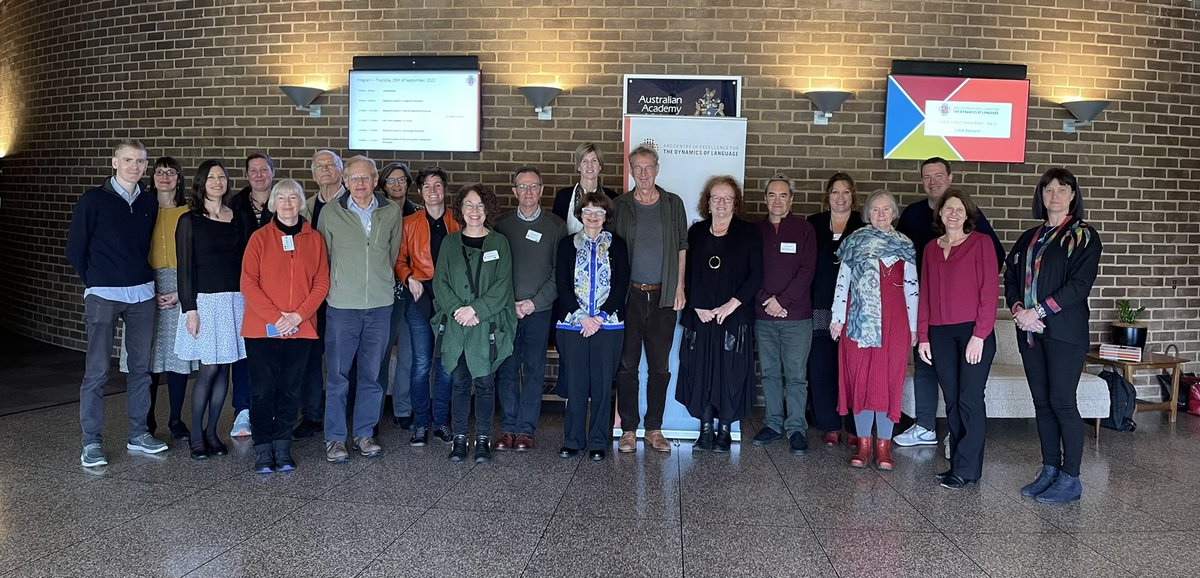 Congratulations to CoEDL Director Nick Evans &amp; the Chief Investigators on all that has been achieved from 2014 to 2022 - it has been a team effort!