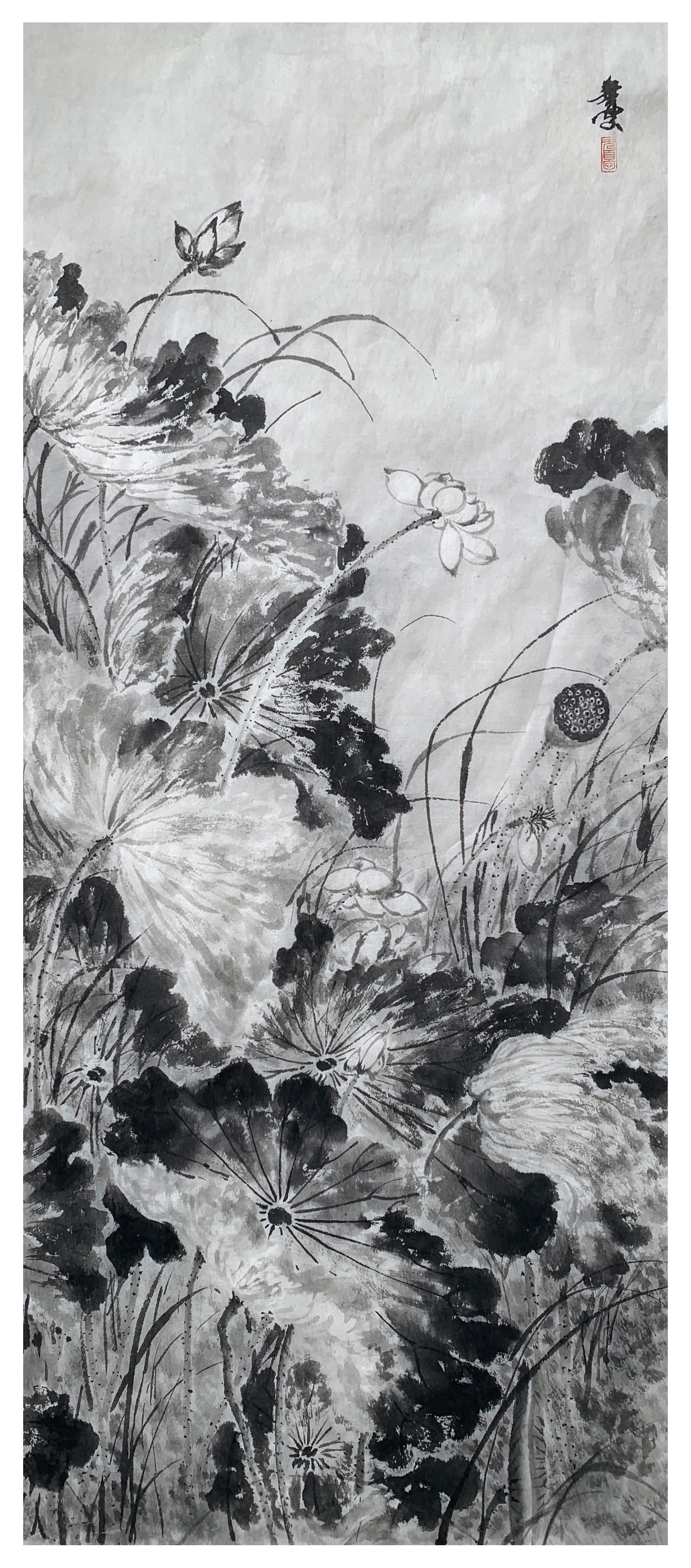 水墨画風 龍神様②