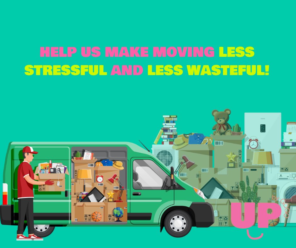 Who has moved recently? Was it stressful seeing how much you have consumed in your time there 🤯? Help us fund our trial coming up at upbygogo.com.au to help us help you and your loved ones move, all whilst removing the stress whilst using a #circulareconomy model! ♻️