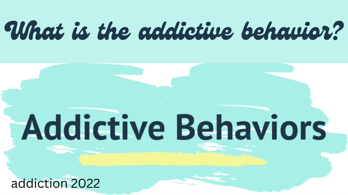 2023Addiction's tweet image. To know more about what is the #addictivebehavior?
Check out my new blog: addictionandpsychiatry.blogspot.com
Whatsapp: +442039369064
#addiction # psychiatry #mentalhealth #depression #stress #anxiety #drugaddiction