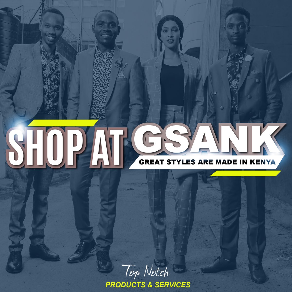 Gsank_kenya's tweet photo. SHOP AT GSANK 😀
Great Styles Are Made In Kenya💯
Contact us today
#gsankmens #gsankladies #fashion #nairobi #kenya #shoptoday https://t.co/NTCnpFZmtc