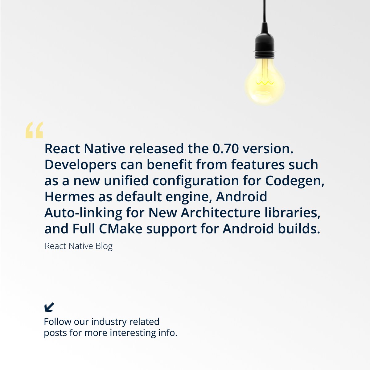 RedbeeSoftware's tweet image. 📊 As recent statistics show, 38% of software developers use React Native. This technology has become the best option for building complex hybrid apps with a native look and feel. 

#redbeesoftware #appdevelopment #reactnative #crossplatform #statistic