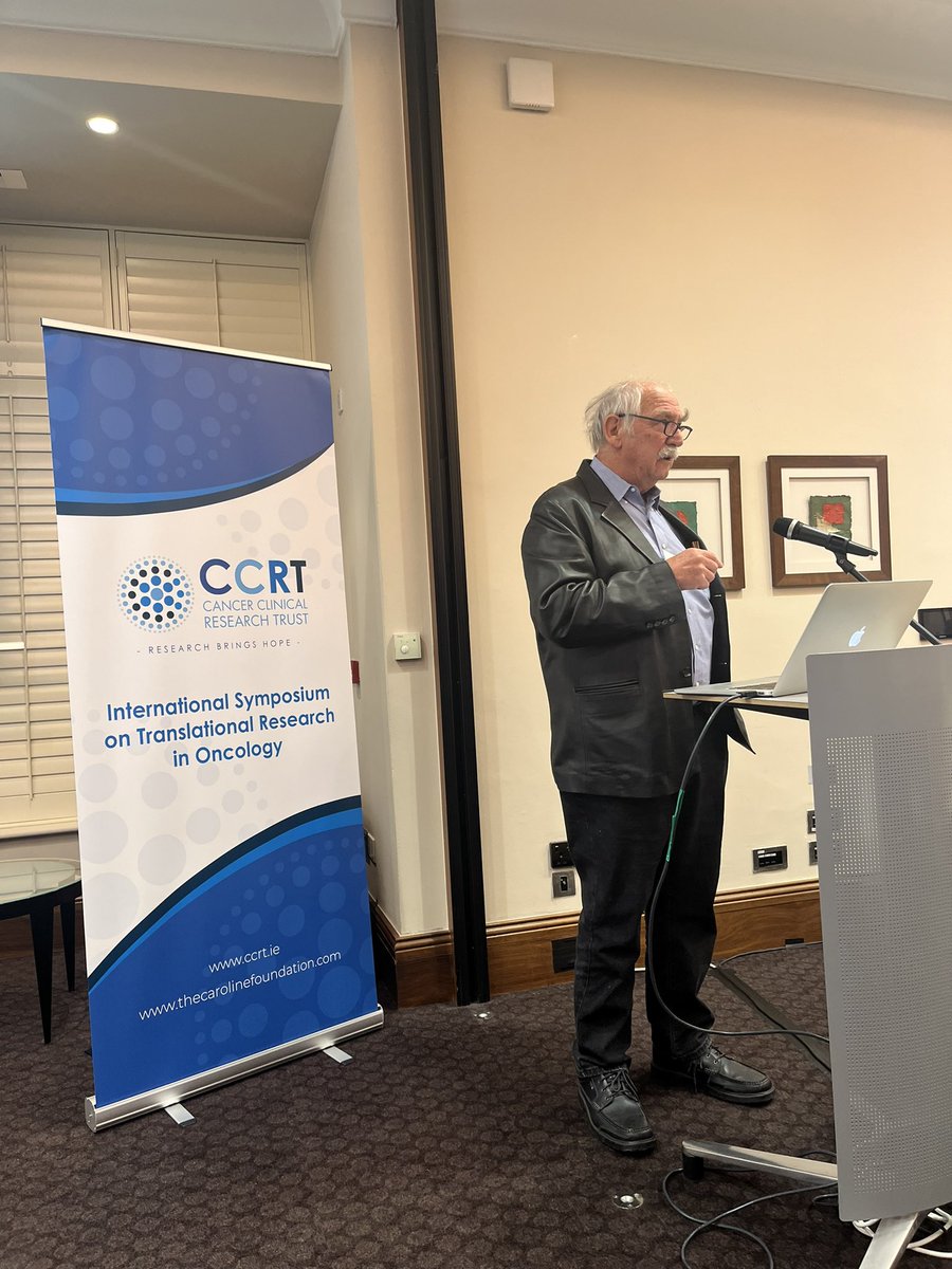 ProfJohnCrown's tweet photo. Michail Sitkovsky of Northeastern University-a great supporter of #TransOncXV https://t.co/9xwLNIsC24