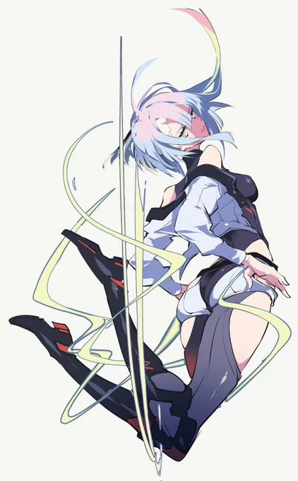 【fan art】どうしても描いてみたかったrkgkシリーズ#Edgerunnersルーシー!!見れば見るほどグッドデザイン過ぎる…!! 